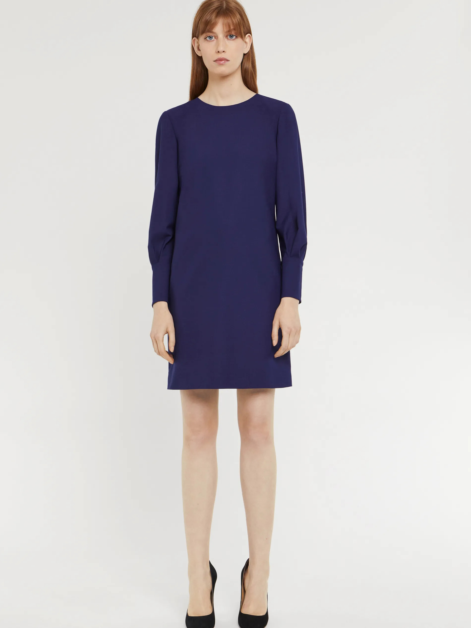 Paule Ka Robe Courte Droite En Laine Fine<Femme Robes
