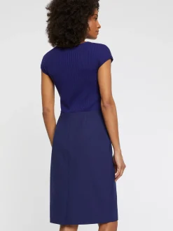 Paule Ka Robe Courte Droite En Laine Fine<Femme Robes