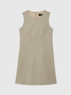 Paule Ka Robe Courte En Drap De Laine<Femme Robes