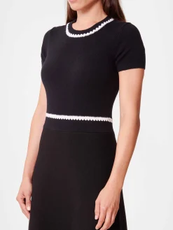 Paule Ka Robe Courte En Laine Et Cachemire<Femme Robes