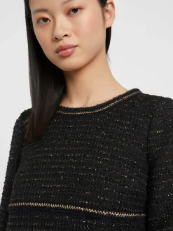 Paule Ka Robe Courte En Tweed Lurex<Femme Robes