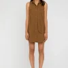 Paule Ka Robe Courte Sans Manches En Viscose<Femme Robes