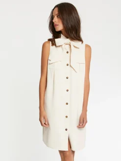 Paule Ka Robe Courte Sans Manches En Viscose<Femme Robes