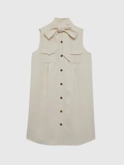 Paule Ka Robe Courte Sans Manches En Viscose<Femme Robes