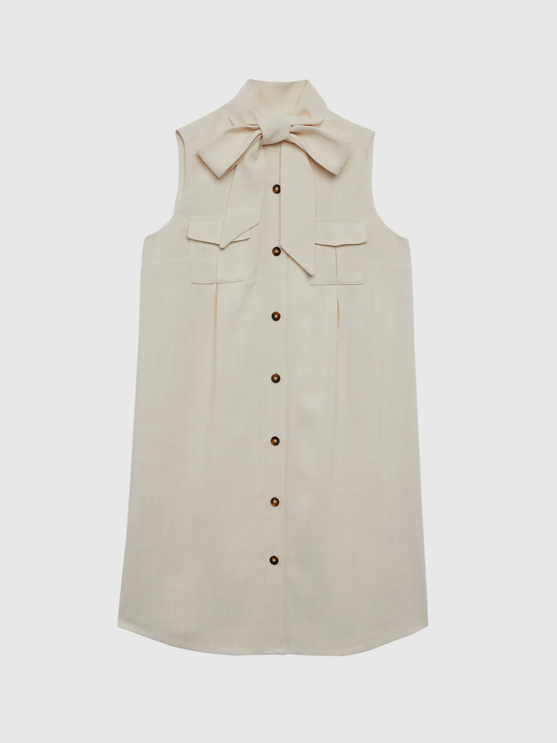 Paule Ka Robe Courte Sans Manches En Viscose<Femme Robes