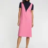 Paule Ka Robe Courte Trapeze En Trompe L'Oeil<Femme Robes