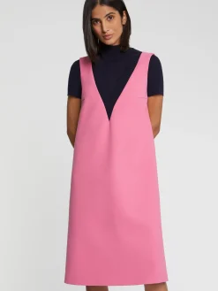 Paule Ka Robe Courte Trapeze En Trompe L'Oeil<Femme Robes