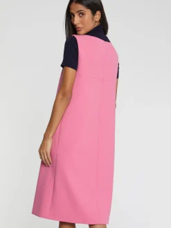 Paule Ka Robe Courte Trapeze En Trompe L'Oeil<Femme Robes