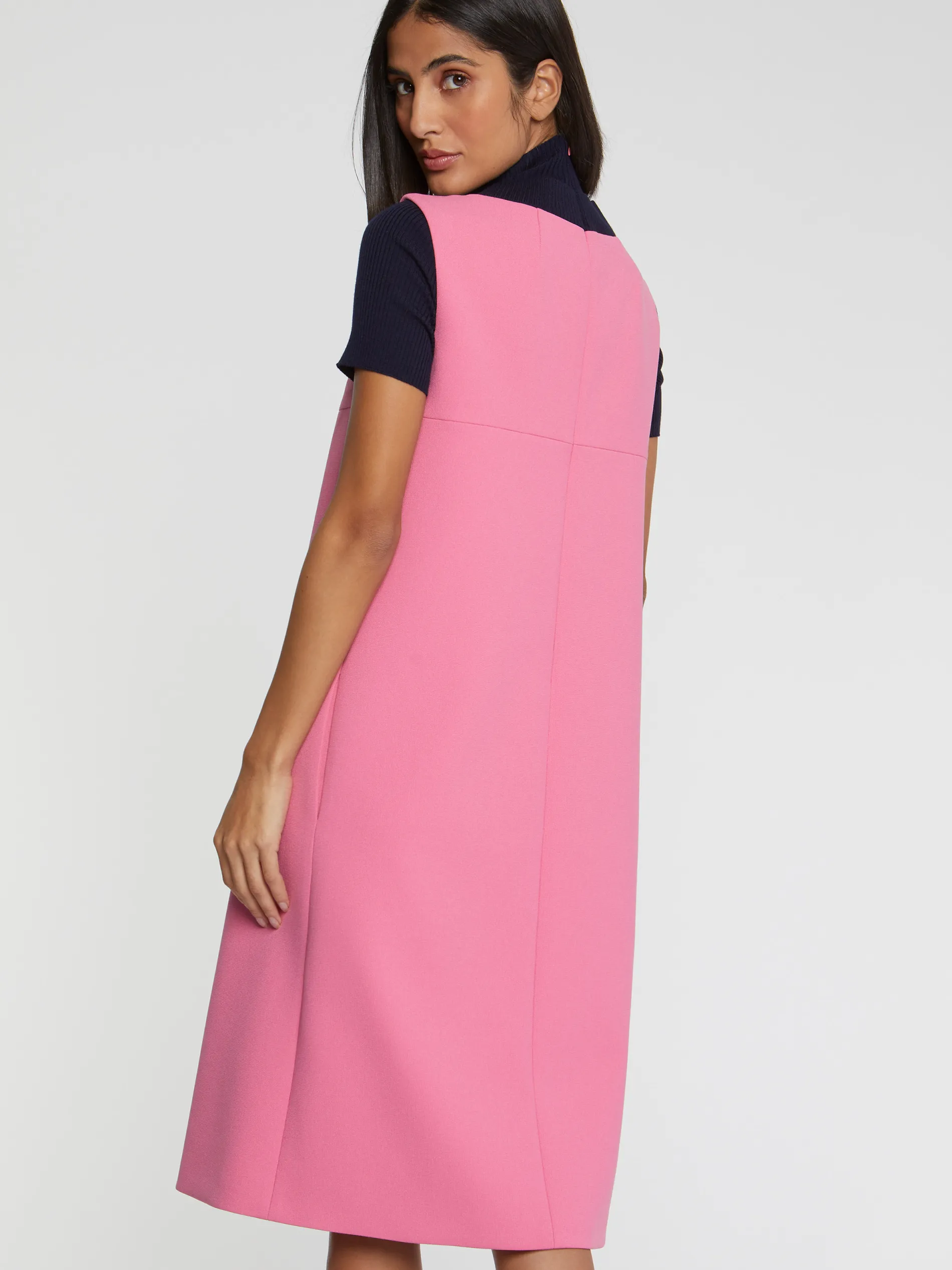 Paule Ka Robe Courte Trapeze En Trompe L'Oeil<Femme Robes