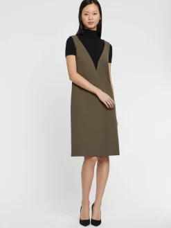 Paule Ka Robe Courte Trapeze En Trompe L'Oeil<Femme Robes