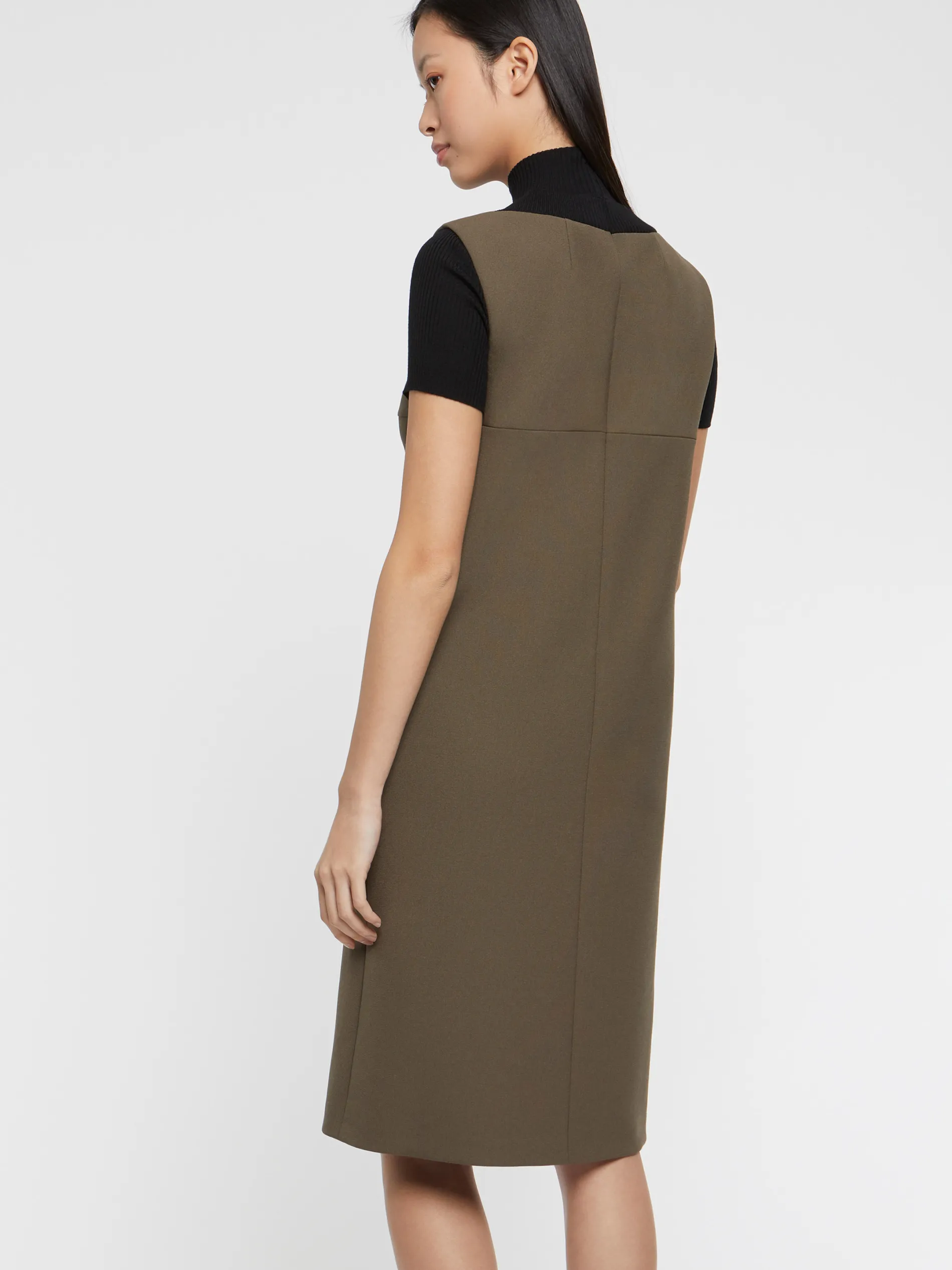 Paule Ka Robe Courte Trapeze En Trompe L'Oeil<Femme Robes