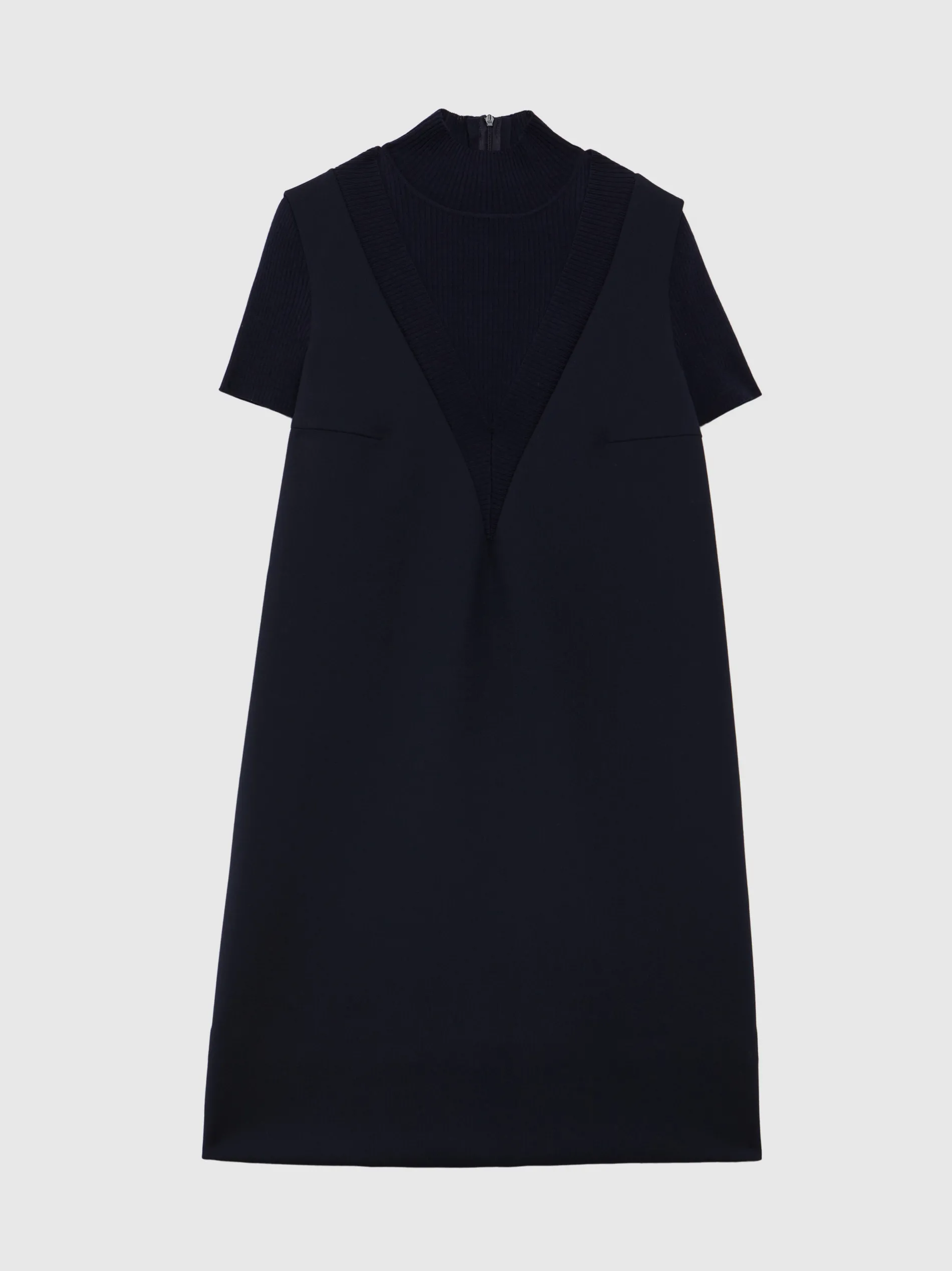 Paule Ka Robe Courte Trapeze En Trompe L'Oeil<Femme Robes