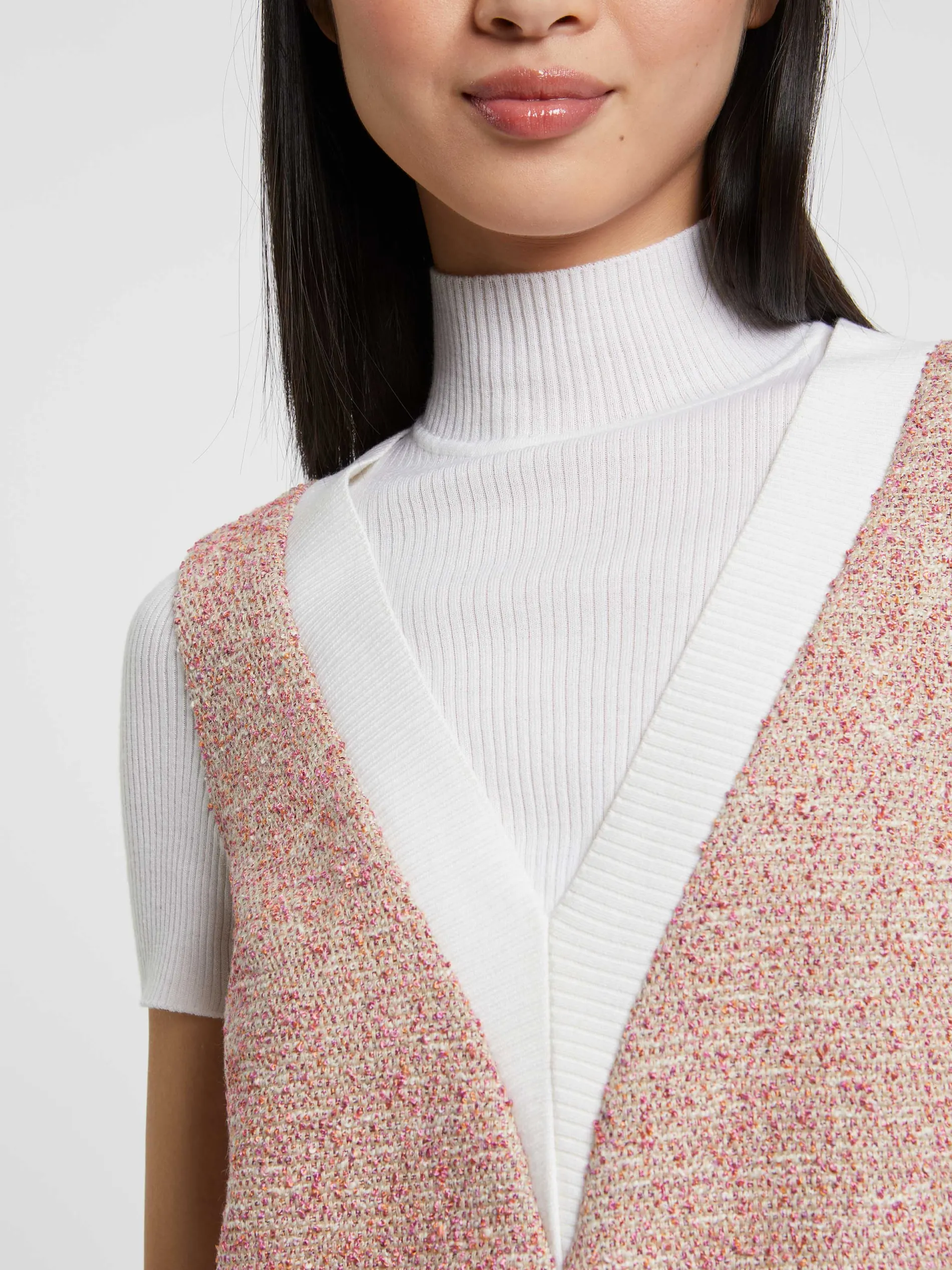 Paule Ka Robe Courte Trompe L'Oeil En Tweed<Femme Robes