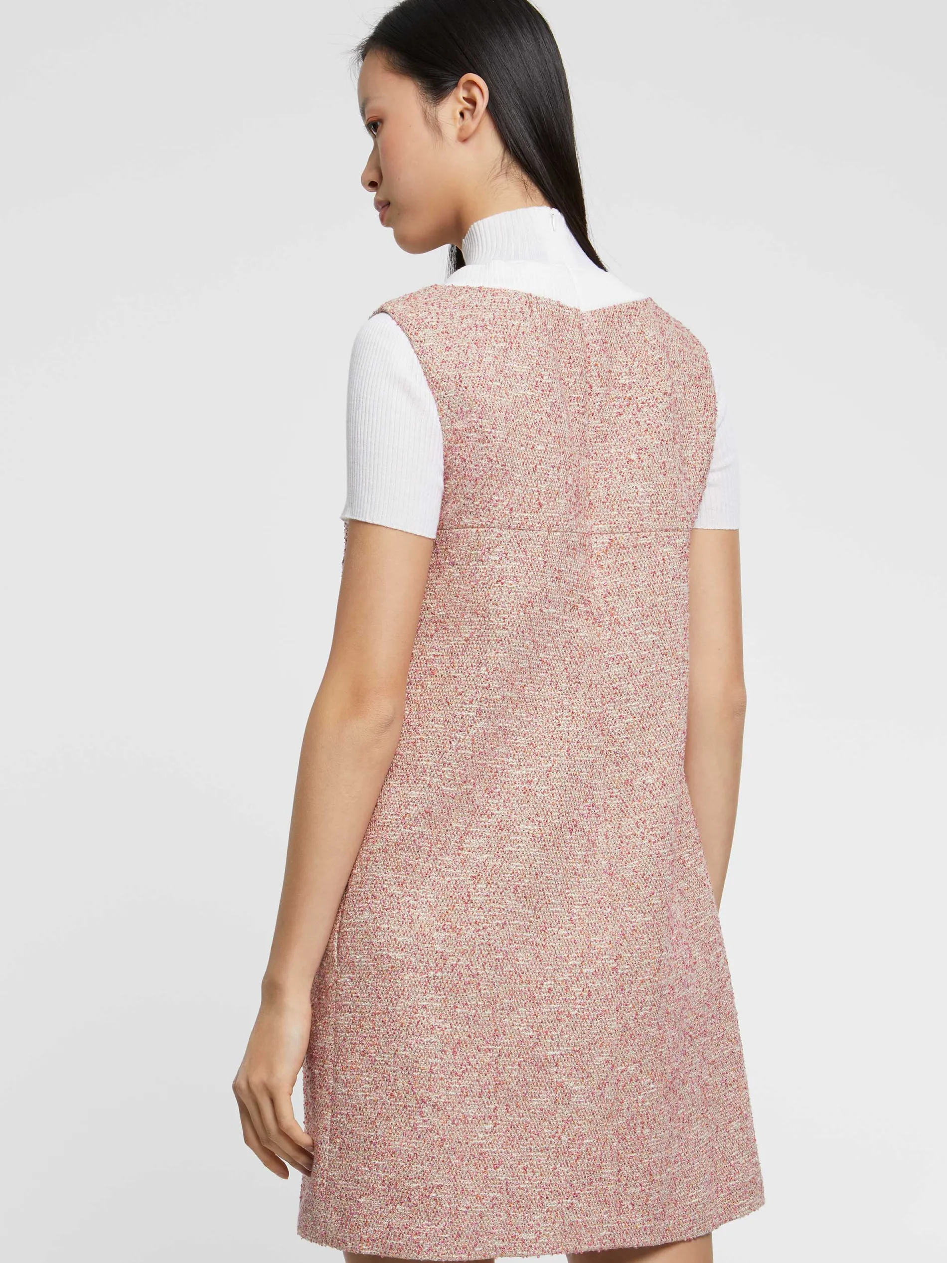 Paule Ka Robe Courte Trompe L'Oeil En Tweed<Femme Robes