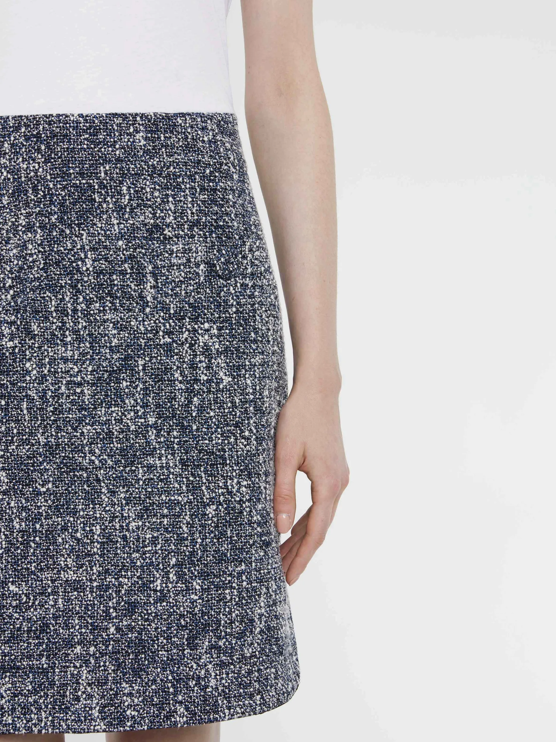 Paule Ka Robe Courte Trompe-L?Oeil En Tweed Et Coton<Femme Robes