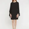 Paule Ka Robe Droite A Noeuds En Crepe Envers Satin<Femme Robes
