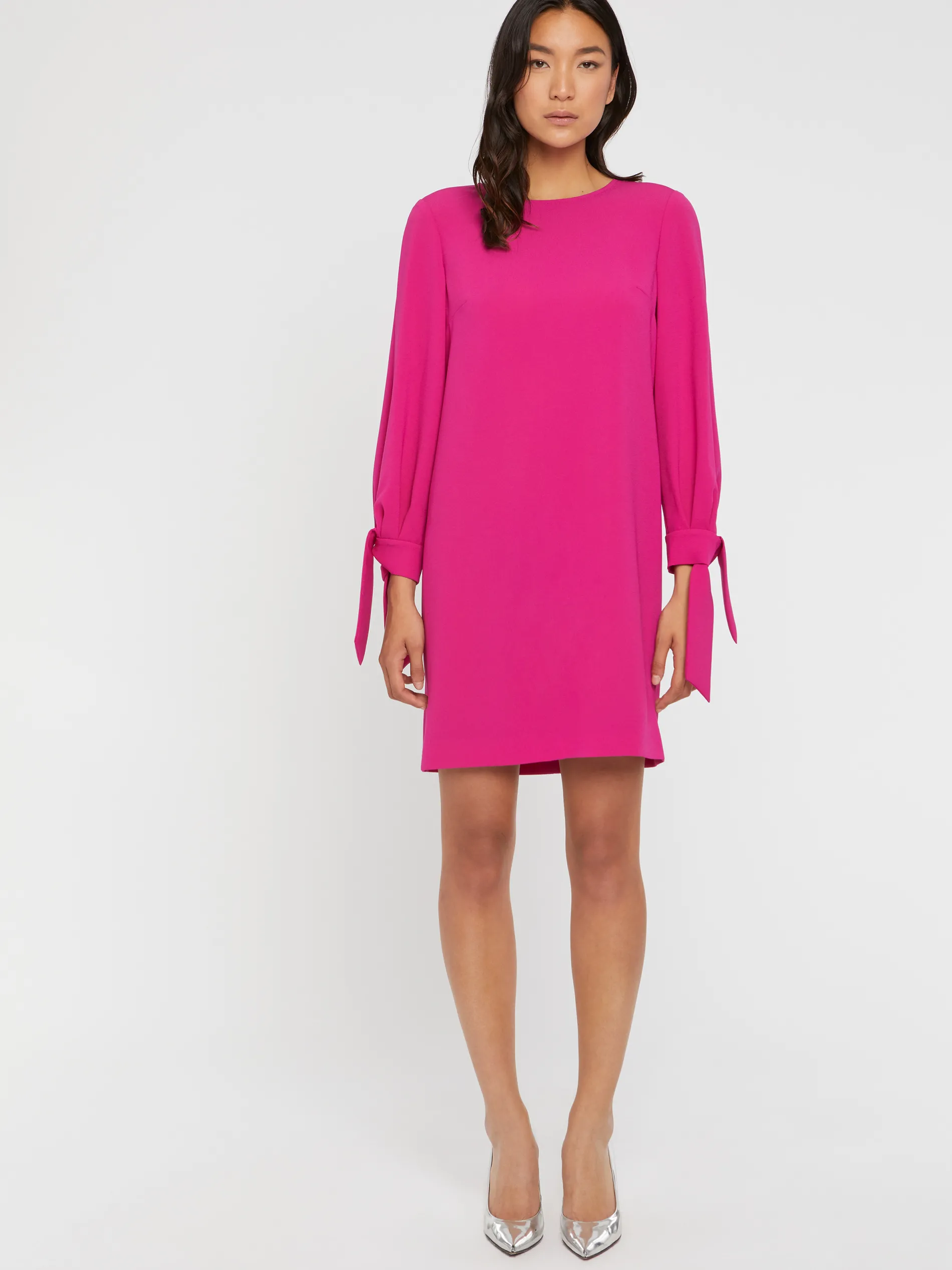 Paule Ka Robe Droite A Noeuds En Crepe Envers Satin<Femme Robes