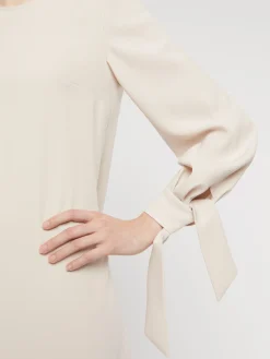 Paule Ka Robe Droite A Noeuds En Crepe Envers Satin<Femme Robes