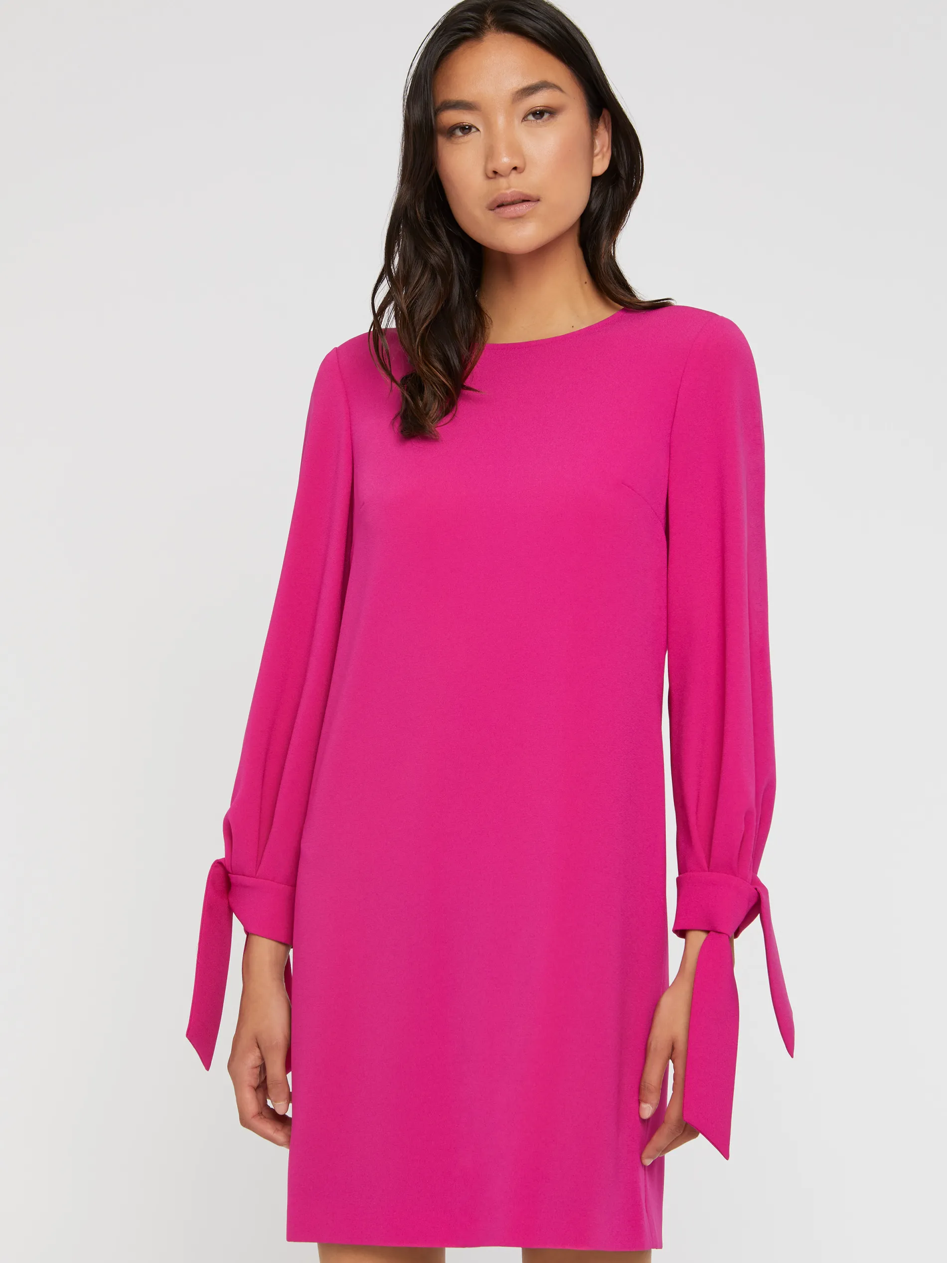Paule Ka Robe Droite A Noeuds En Crepe Envers Satin<Femme Robes
