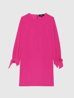 Paule Ka Robe Droite A Noeuds En Crepe Envers Satin<Femme Robes