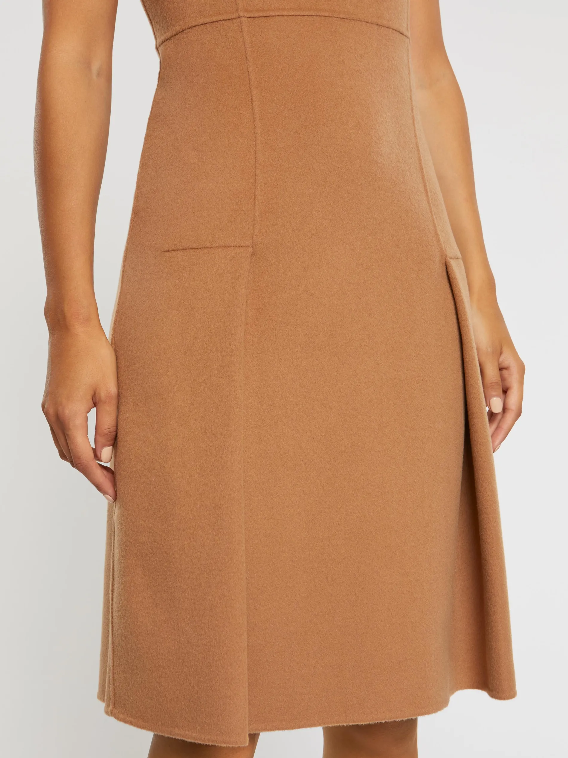 Paule Ka Robe Droite En Laine Melangee<Femme Robes