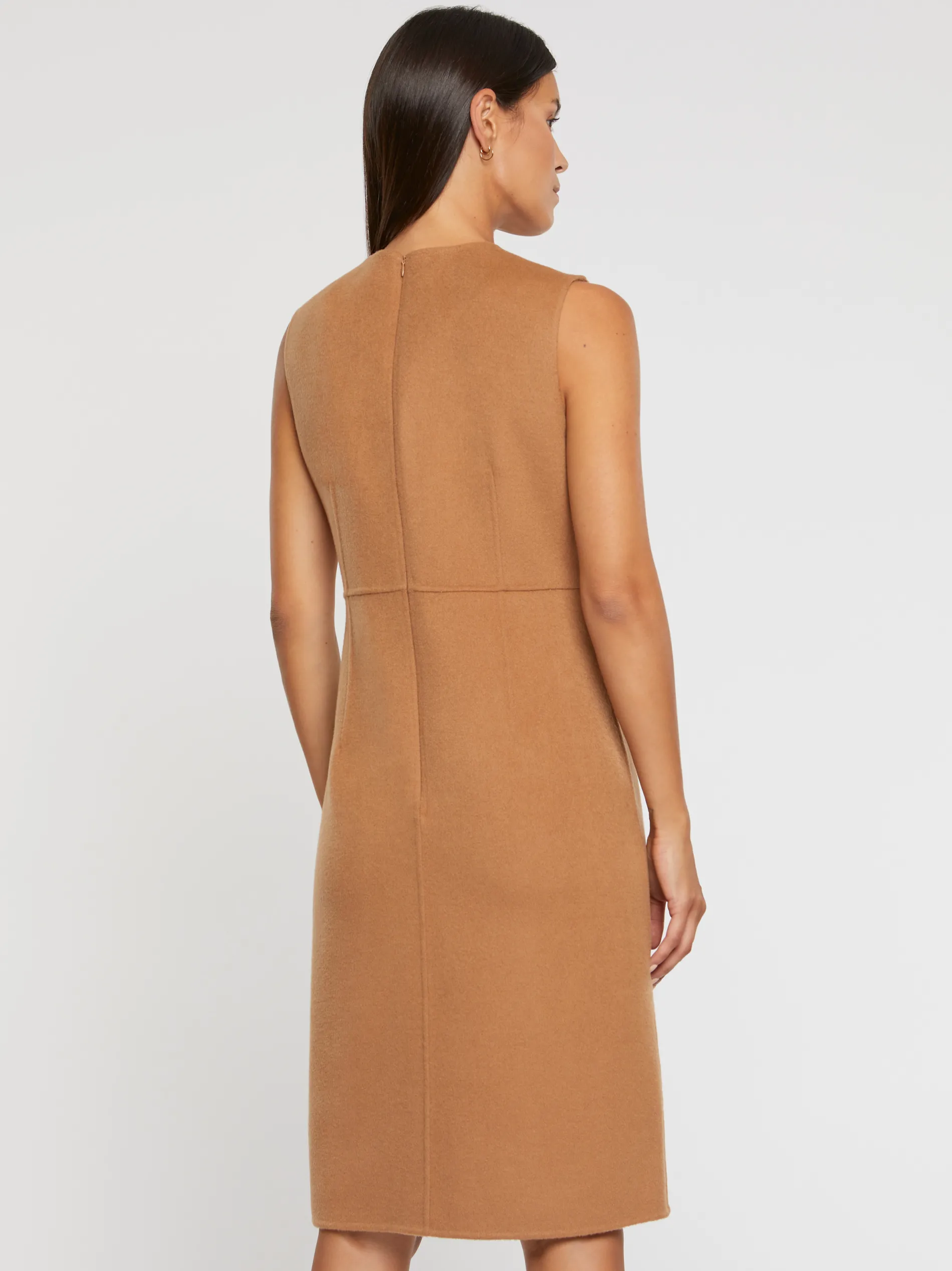 Paule Ka Robe Droite En Laine Melangee<Femme Robes