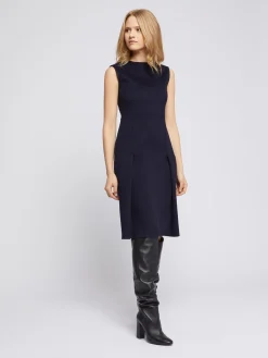 Paule Ka Robe Droite En Laine Melangee<Femme Robes