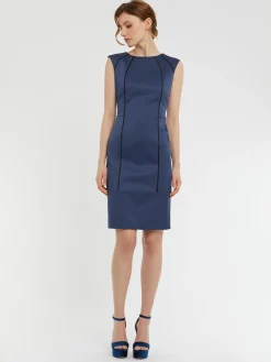 Paule Ka Robe Droite En Satin<Femme Robes