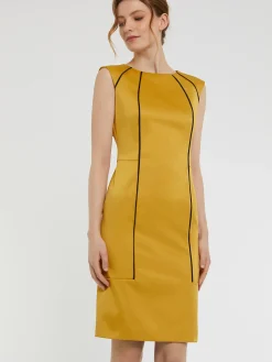 Paule Ka Robe Droite En Satin<Femme Robes