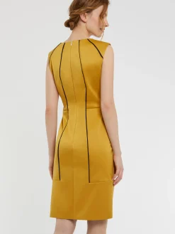 Paule Ka Robe Droite En Satin<Femme Robes