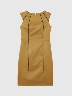 Paule Ka Robe Droite En Satin<Femme Robes