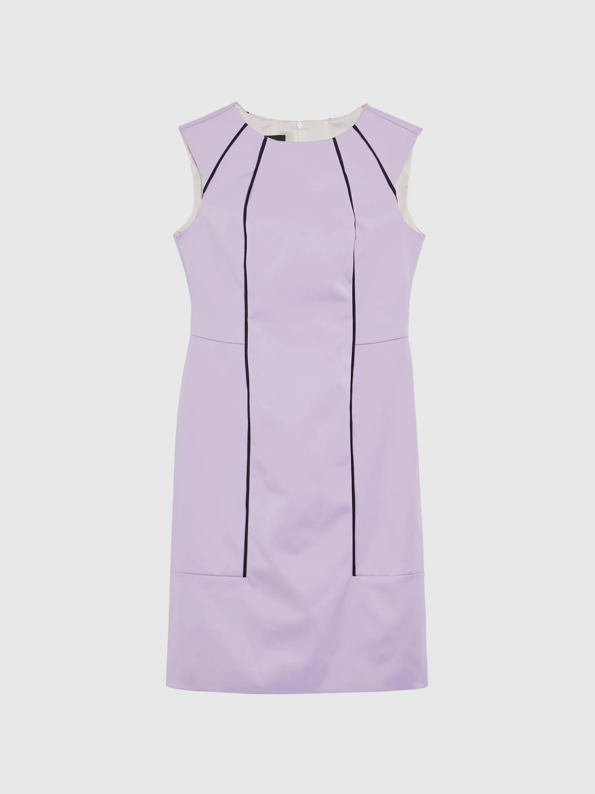 Paule Ka Robe Droite En Satin<Femme Robes