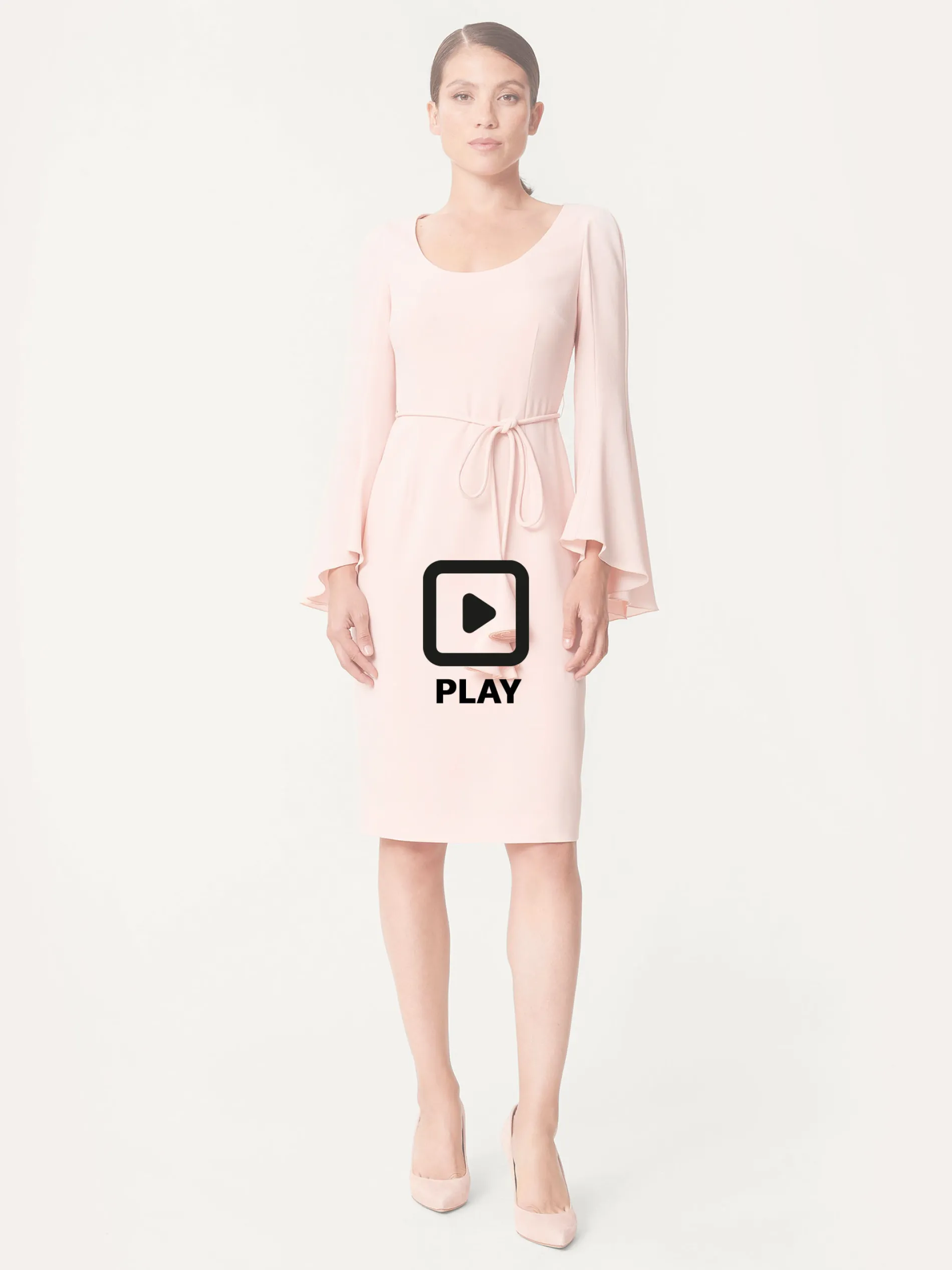 Paule Ka Robe En Crepe Envers Satin<Femme Robes