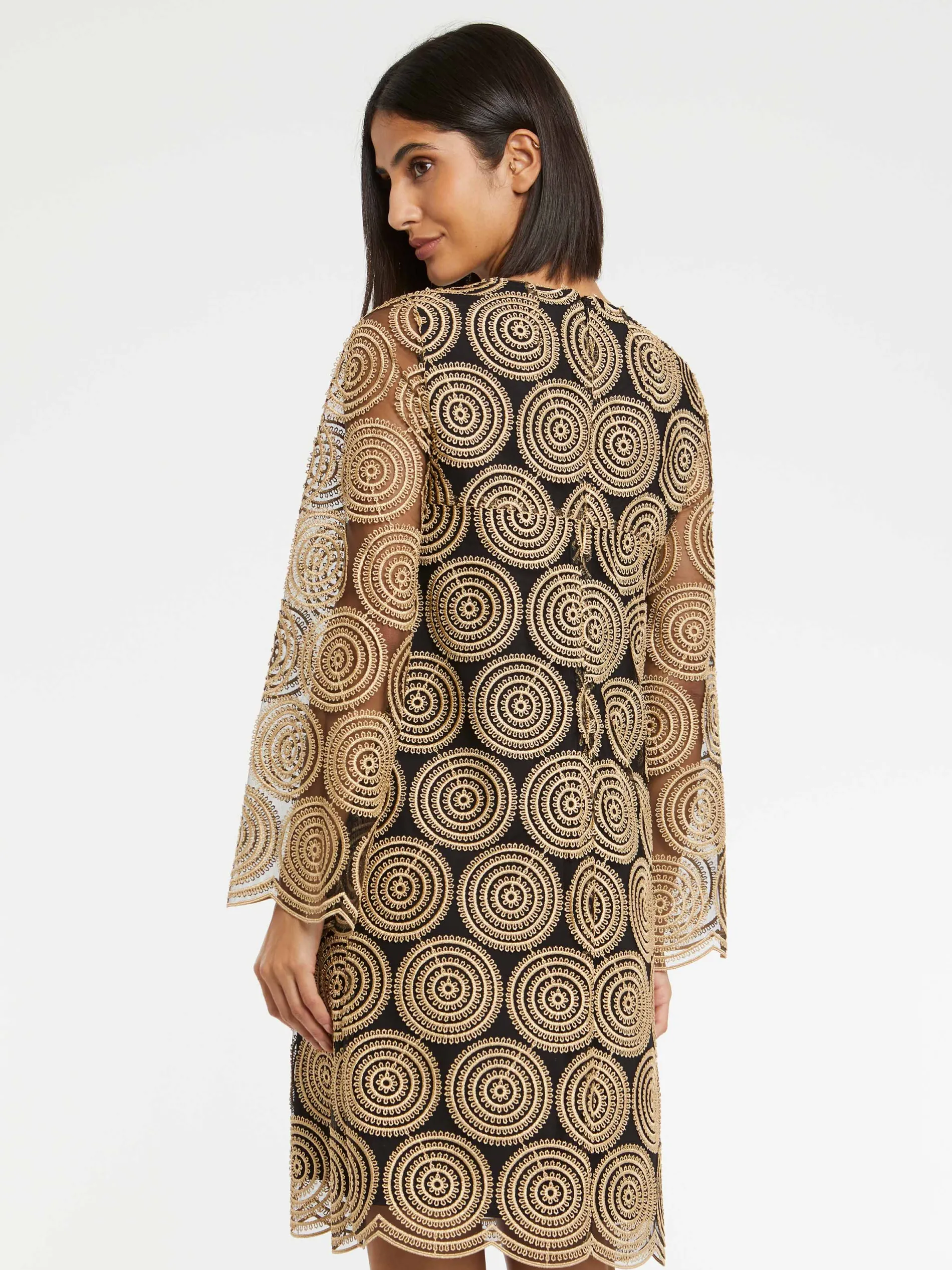 Paule Ka Robe En Tulle Brode<Femme Robes