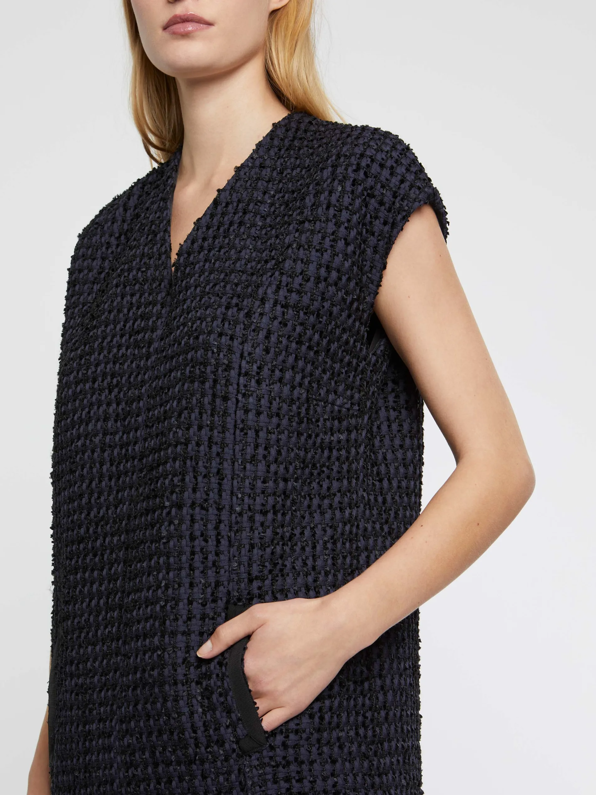 Paule Ka Robe En Tweed Ruban<Femme Robes