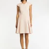 Paule Ka Robe Evasee En Jacquard Reliefe<Femme Robes