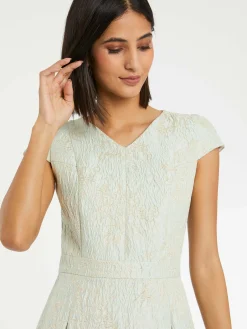 Paule Ka Robe Evasee En Jacquard Reliefe<Femme Robes
