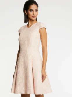 Paule Ka Robe Evasee En Jacquard Reliefe<Femme Robes