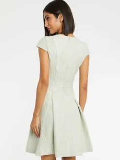 Paule Ka Robe Evasee En Jacquard Reliefe<Femme Robes