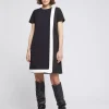 Paule Ka Robe Graphique En Tricotine Stretch<Femme Robes