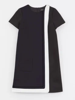 Paule Ka Robe Graphique En Tricotine Stretch<Femme Robes