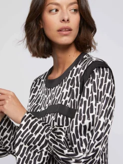 Paule Ka Robe Imprime Coups De Pinceau En Viscose<Femme Robes