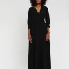 Paule Ka Robe Longue De Ceremonie En Crepe Envers Satin<Femme Robes