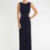 Paule Ka Robe Longue De Ceremonie En Crepe De Satin<Femme Robes