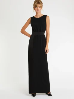 Paule Ka Robe Longue De Ceremonie En Crepe De Satin<Femme Robes