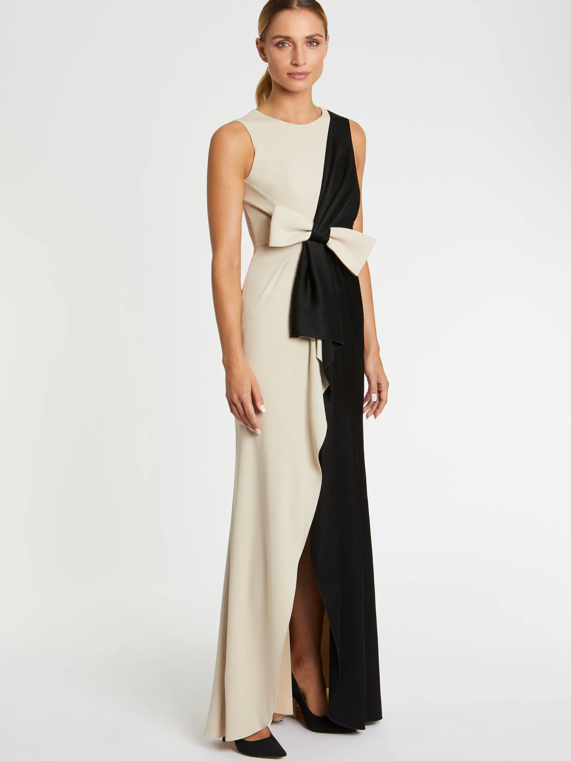 Paule Ka Robe Longue De Ceremonie A Noeud<Femme Robes