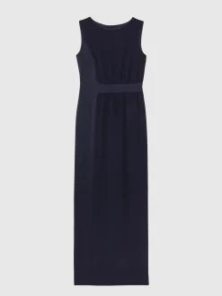 Paule Ka Robe Longue De Ceremonie En Crepe De Satin<Femme Robes