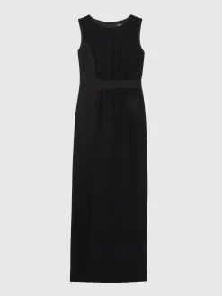 Paule Ka Robe Longue De Ceremonie En Crepe De Satin<Femme Robes