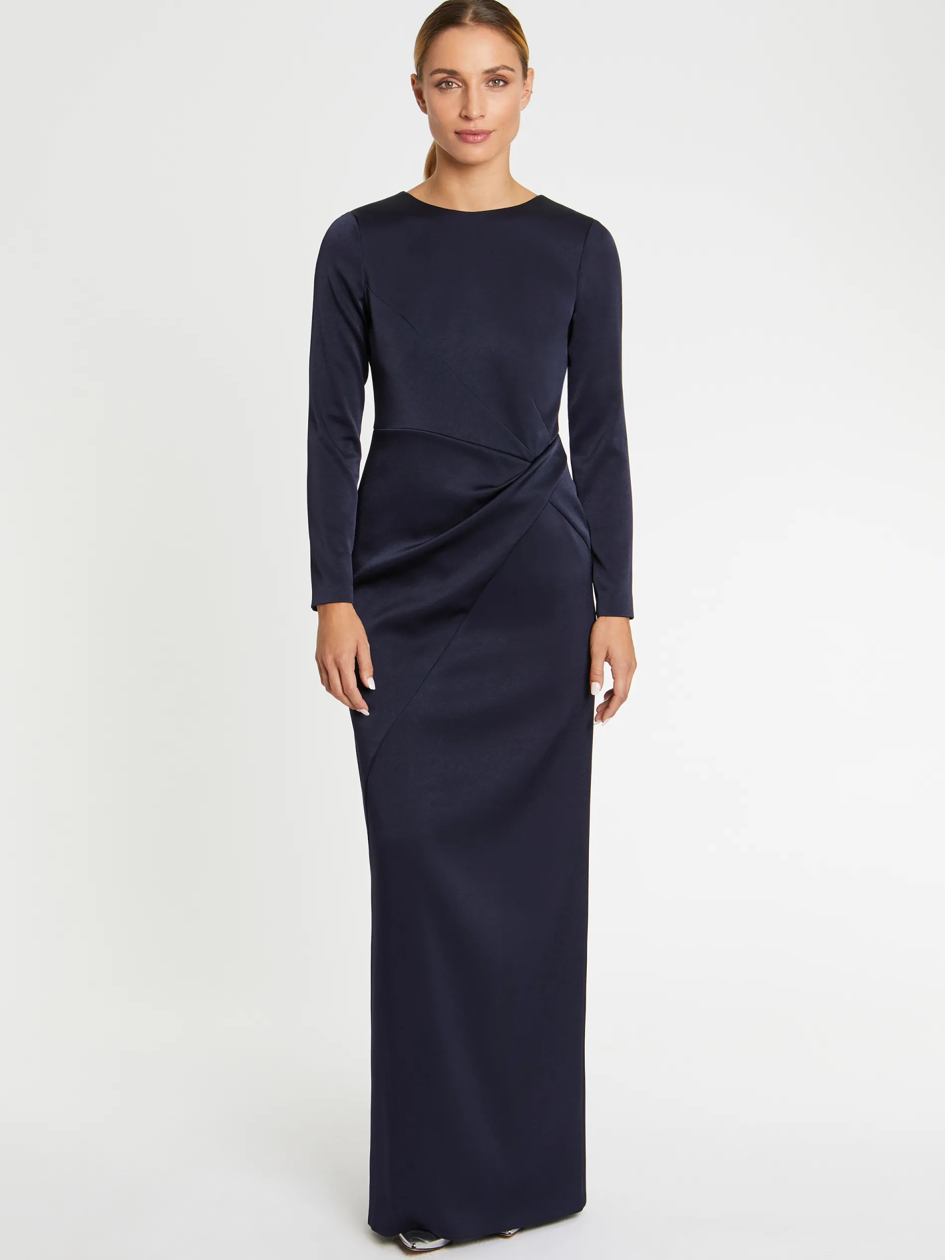 Paule Ka Robe Longue En Crepe Envers Satin<Femme Robes
