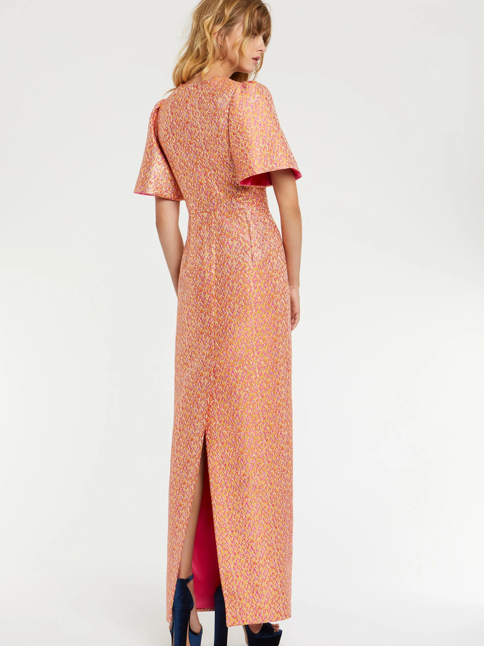 Paule Ka Robe Longue En Jacquard<Femme Robes